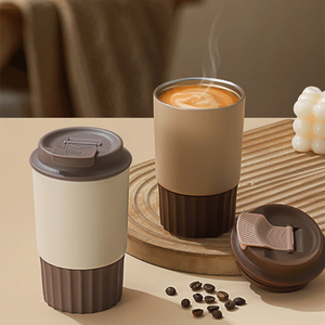 แก้วกาแฟสแตนเลสทรงแปดเหลี่ยมดีไซน์มินิมอล เก็บความร้อนและความเย็นได้ดี เหมาะสำหรับการเดินทาง สำนักงาน และการใช้งานในชีวิตประจำวัน - Product Image 3