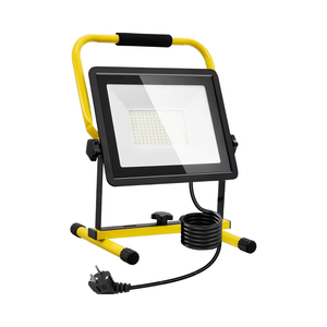 IP66 Wasserdichter 100 W LED-Scheinwerfer 10000 LM 3 m Kabel 6500 K Cool White Baustellen lampe mit Netz stecker - Product Image 1