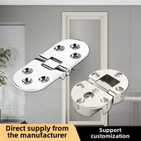 Charnière rabattable en acier 35mm au design moderne en alliage de zinc épaissi pour armoires de bureau accessoire de table pliante pour meubles de cuisine