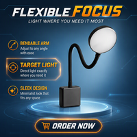 Veilleuse LED intelligente à prise européenne avec gradation progressive, protection oculaire, fixation murale, commande tactile, en matériau PC durable pour chambre et bureau