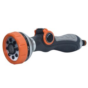 Pistolet à eau en plastique haute pression à dix fonctions, alimenté manuellement, buse de <span class=keywords><strong>tuyau</strong></span> <span class=keywords><strong>d</strong></span>'<span class=keywords><strong>arrosage</strong></span> de jardin, motifs de pulvérisation variables, <span class=keywords><strong>jet</strong></span> <span class=keywords><strong>pour</strong></span> pulvérisation - Product Image 2