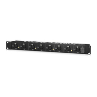 Behringer pemisah mikrofon 8 saluran MS8000, peralatan musik ultra alink 8-in/16-out panggung sistem suara Pa pemisah mikrofon Studio