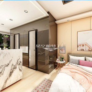 บ้านคอนเทนเนอร์ทรงสี่เหลี่ยมทันสมัยพร้อมผนังกระจกและระเบียงกลางแจ้งสำหรับอยู่อาศัย - Product Image 2