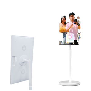 27 Inch White LED Portable <b>Flat</b> Screen Smart <b>TV</b> With 128GB Storage Mobile Touch Screen Monitor Remote Control Android <b>TV</b> 27" - Product Image 1