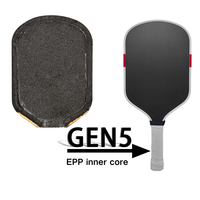 Raquette de pickleball sans motif T700 16 mm Gen5 avec noyau en mousse EPP amélioré