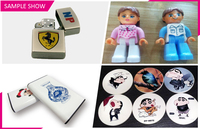 Impresión de Insignias con Impresora UV Plana Digital Nocai 0609, Modelo NC-UV0609PEIII-III