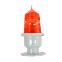 Balise de navigation solaire portable GZ-155, ABS, haute puissance, pour centrale électrique, cheminée, éolienne, tour, avertissement d'obstacle aérien