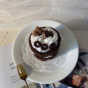 Nouvelles Bougies en Gros 2026, Décorations de Noël, Cadeau, Ornement, Bougie Parfumée Alimentaire, Bougies Parfumées Double Couche en Forme de Gâteau - Product Image 5