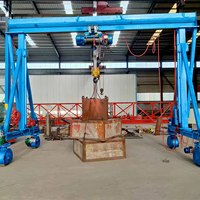 Grue à portique de type pneumatique, produite dans le Henan, avec capacité de levage personnalisable