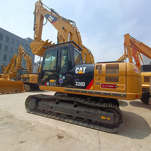 Caterpillar 320D usado excavadora de orugas original excavadora maquinaria de movimiento de tierras con un rendimiento perfecto - Product Image 3