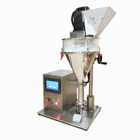 Machine de remplissage de bouteilles de poudre de matcha de 250g et 500g pour mélange à gâteau, modèle de table