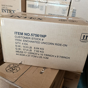 Intex bán 57561 nước Inflatable núi Unicorn cưỡi bãi biển Đồ chơi PVC chất lượng hàng đầu hồ bơi <span class=keywords><strong>Float</strong></span> - Product Image 4