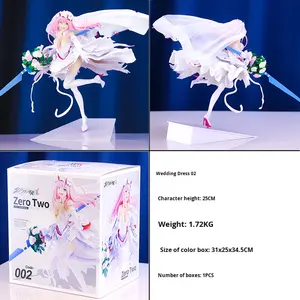 Darling National Team <span class=keywords><strong>Zero</strong></span> <span class=keywords><strong>Two</strong></span> 02 Robe de mariée Frozen <span class=keywords><strong>Figure</strong></span> Modèle C802b Nouveau jouet de robe de mariée en résine - Product Image 6