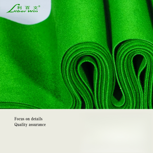 Drap de billard anglais Liber Win Double Red Line de 12 pieds, ensemble complet de draps de billard, qualité compétition - Product Image 5