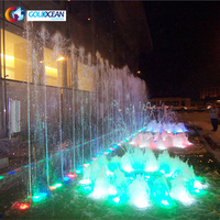Fontaine d'eau décorative de jardin, conception gratuite, promo