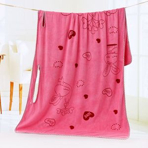 Personalizar Logotipo de impresión de microfibra de las mujeres vestido de toalla de baño toalla con el paquete de los delfines - Product Image 6