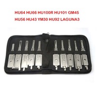 Outil de crochetage de serrure intelligent 2 en 1 pour voiture européenne LAGUNA3 HU64 HU66 HU100R HU101 GM45 HU56 HU92 HU43 YM30