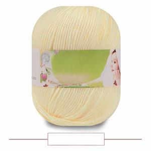 최고의 가격 아크릴 원사 6 플라이 실크 아기 원사 50 그램/공 하이 퀄리티 - Product Image 2