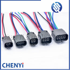 2/<span class=keywords><strong>3</strong></span>/4/6/8 Pin su geçirmez konektör tel soket kablo demeti 7223-1824-40 7223-1834-40 7223-1844-40 7223-1864-40 7223-1884-40 - Product Image 3