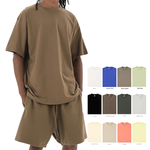 Camiseta de Hombre Casual de Alta Calidad, 100% Algodón, Tejido de Punto, Cuello Redondo, Manga Corta, Transpirable, Estampado Puff, 200g, Corte Holgado - Product Image 1