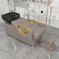 Barbershop-Haarsalon spezielles halbliegendes Flush-Bett hochwertiges Netz-Rothaar-Bett