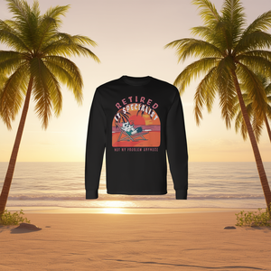 Camiseta vintage de manga larga para especialistas en informática, regalo de jubilación para hombres y mujeres - Product Image 3