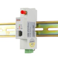 Compteur d'énergie intelligent Acrel AWT100-4G triphasé, précision 0,5, communication sans fil sur rail DIN, 4G LoRaWAN MQTT