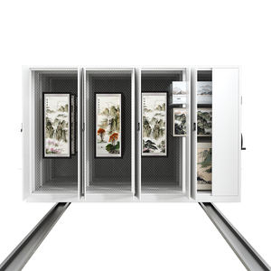 Sistema di scaffalature mobili elettriche automatiche per pittura a olio in acciaio scaffali di File mobili per ufficio biblioteca palestra archiviazione - Product Image 5