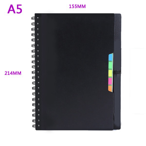 Bán Chạy Máy Tính Xách Tay Cuộn Dây Màu Đen A5 Có Thể Xóa Được Dày Chống Thấm Nước Đá Đầu Rừng Công Nghệ Máy Tính Xách Tay - Product Image 4