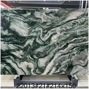 Cuarcita Verde Exótica de <span class=keywords><strong>Noruega</strong></span>, Verde Lapponia, Pulida, en Losas Completas, Retroiluminada con LED, para Encimeras de Cocina, Azulejos de Sala de Estar, Mesas - Product Image 1