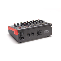 Console de sonorisation professionnelle Lane BN-8A pour mixeur de concert, contrôleur DJ, audio professionnel, mixeur audio-vidéo professionnel