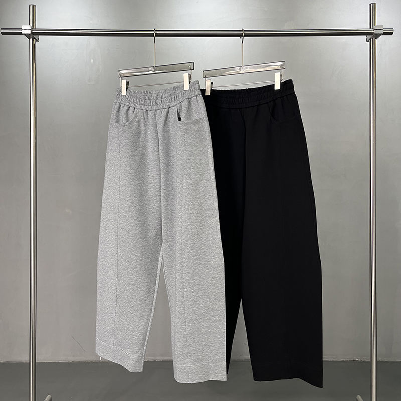 FAIWAD Pantalon De Survêtement Ample Pour Hommes Taille Élastique Jambe Droite Léger Pantalon De Détente Avec Poches