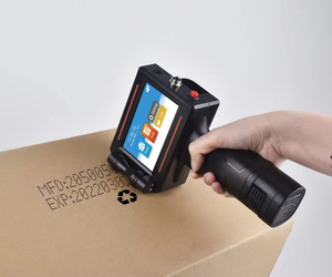 Impressão portátil tinta seca rápida papelão palavras lote ovos expiração data Handheld impressora jato de tinta máquinas codificação - Product Image 3