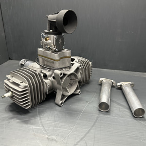 ZT120 120CC Gasolina Cuatro cilindros Motor de avión de dos tiempos Accesorio de Dron alimentado con aceite de metal duradero - Product Image 4