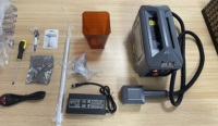 FyeBoon Marqueur laser à fibre portable facile à utiliser, refroidissement par air, prend en charge BMP/DXF/PLT, 110/220V, gravure sur métal
