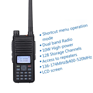 Walkie-Talkies de larga distancia de <span class=keywords><strong>radio</strong></span> bidireccional de mano de 10 vatios para senderismo al aire libre, aventura, rango de <span class=keywords><strong>3</strong></span> Kms - Product Image 2