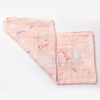 Housse de canapé bambou coton doux personnalisé mousseline pour enfants voyage maison couverture de serviette d'emmaillotage pour bébé couverture pour avion