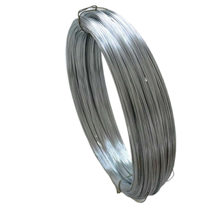 Venta al por mayor de fábrica Precio bajo 1070 Acero al carbono Loop Tie Wire Exportación Libre de impuestos Corte doblado y soldado Electro galvanizado Técnica - Product Image 1