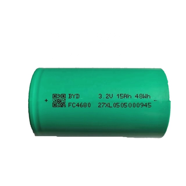 Original for 3.2V LFP 4680 Lithium Ion Battery Cell 15Ah 1C Discharge Rate 2000 Cycles Solar/E-bike/Power Tools