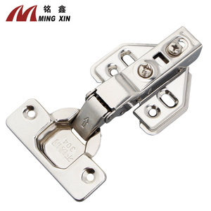 Bisagra para Muebles Mingxin, Acero Inoxidable 304, Bisagra de Cierre Suave para Puerta de Armario - Product Image 1