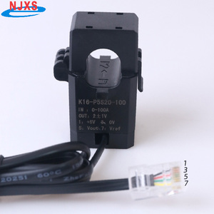 K16-5PS20-100 kẹp hiện tại cảm biến chia lõi đầu dò với ± 20A ~ ± 200A đầu vào và 2 ± 1V 2.5 ± 1V 2.5 ± 0.625V Đầu Ra - Product Image 2