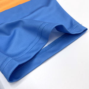 Camiseta de hockey sobre hielo azul del equipo sublimado personalizado europeo barato - Product Image 6