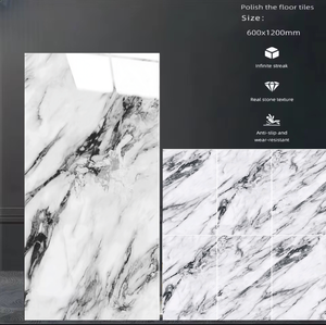 Azulejos de Porcelana Esmaltada Antimicrobiana de Alta Calidad y Durabilidad Clásica de Foshan para Paredes y Pisos de Baños y Interiores Modernos - Product Image 3