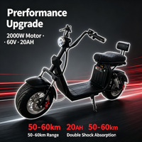 Trottinette Électrique Puissante pour Adultes 60V 20.8AH Longue Portée E-ROLLER Monopattino Elettrico