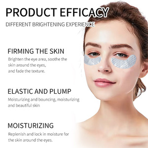 Masque pour les yeux au collagène, hydrogel, peptide, anti-rides, nid d'abeille, micro-aiguilles pour le contour des yeux, raffermissant et réduisant les poches - Product Image 3