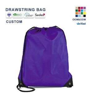 Bolsas Deportivas Personalizadas con Diferentes Logotipos o Diseños, Bolsas con Cordón de Poliéster para Gimnasio, para Hombres y Mujeres - Product Image 4