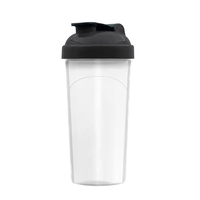 Bouteille d'eau portable en plastique sans BPA avec logo et couleurs personnalisés, couvercle à visser pour une utilisation anti-fuite, idéale pour le sport et la remise en forme
