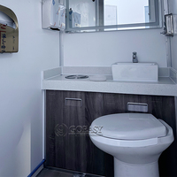 Toilette mobile de luxe de haute qualité, écologique, durable, avec revêtement antidérapant, marque GoEasy, certifiée CE, prix bas