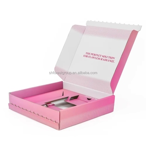 Boîtes d'emballage personnalisées, boîtes en papier en gros, boîtes en carton ondulé pour cosmétiques et soins de la peau, boîte d'expédition avec bande facile à ouvrir pour un retour facile - Product Image 6