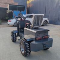 Mini-chargeuse sur pneus électrique JINLIN, chargeuse frontale compacte, économie d'énergie, pour la construction, l'agriculture et la manutention en jardin.